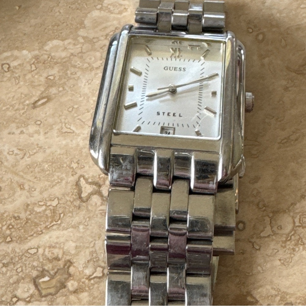 Guess Steel Silver Watch
